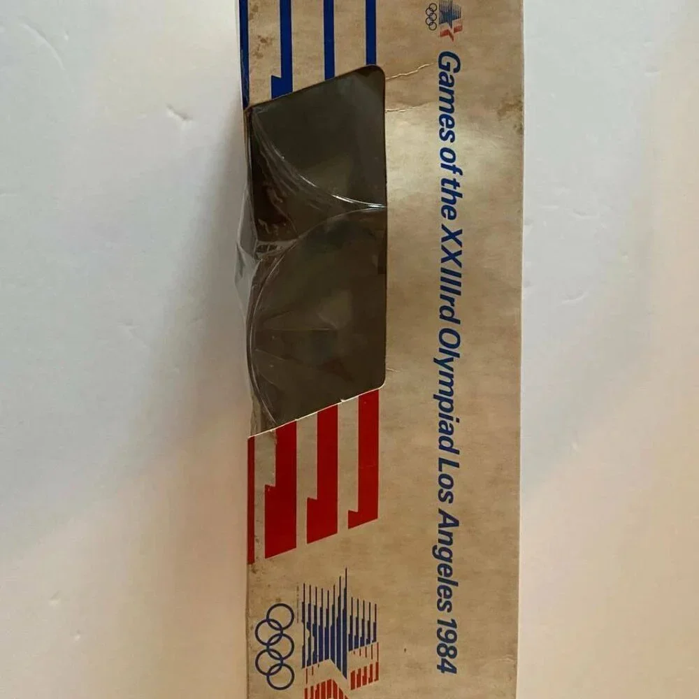 VTG 1984 OLYMPIC XXXIII PLASTIC Tumblers CUPS LOS ANGELES LA LOT of 9, 10oz NEW